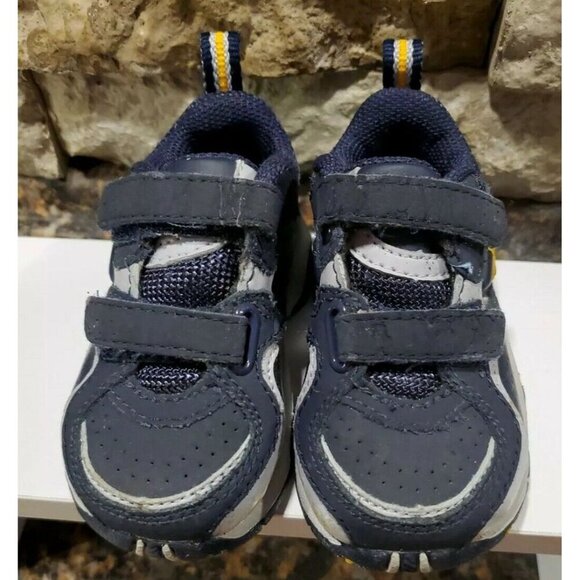 Reebok Toddlers Size 3 Blue and Gray - Picture 6 of 12